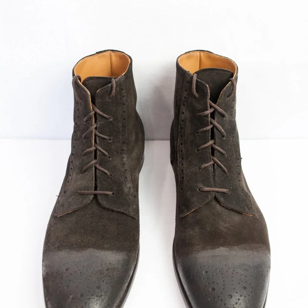 Bruno Magli | Palermo Suede Lace Up Boot | 12